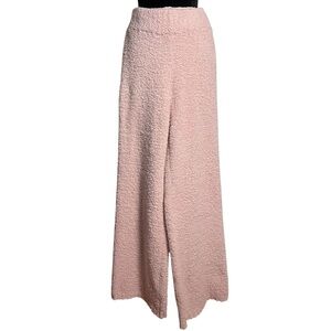 SKIMS Cozy Knit Bouclé Pants in Soft Blush Pink – L/XL